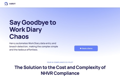 HARVY | AI自动化 | 重型车辆合规和NHVR司机工作日志日表报告翻译站点