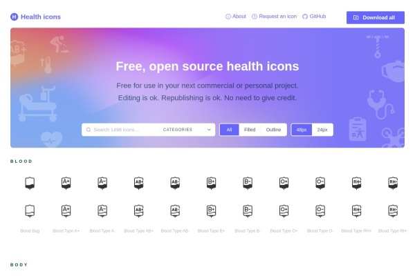 Health Icons