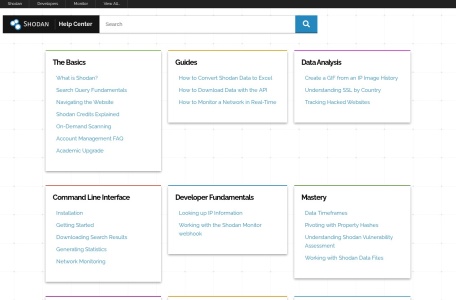 shodan安全搜索引擎