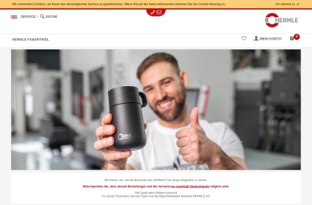 HERMLE Fan Shop – Maschinenfabrik Berthold HERMLE AG 官方粉丝商店