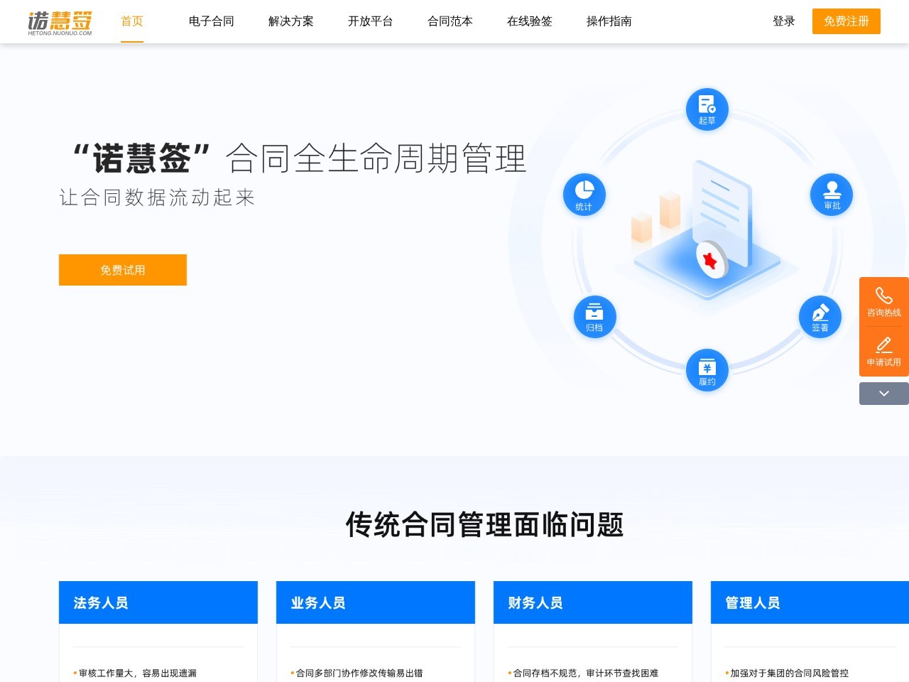 诺慧签