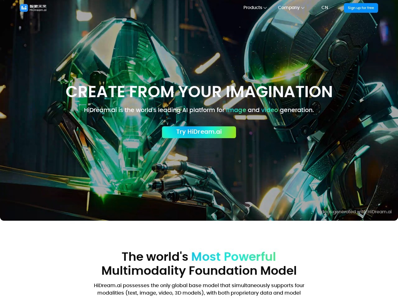 HiDream AI – AIGC创作平台和社区