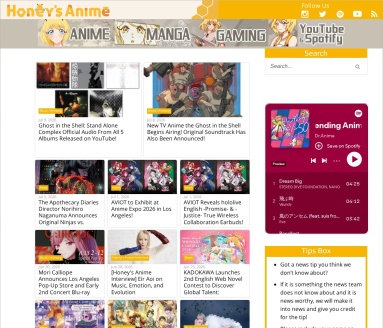 Honey’s Anime