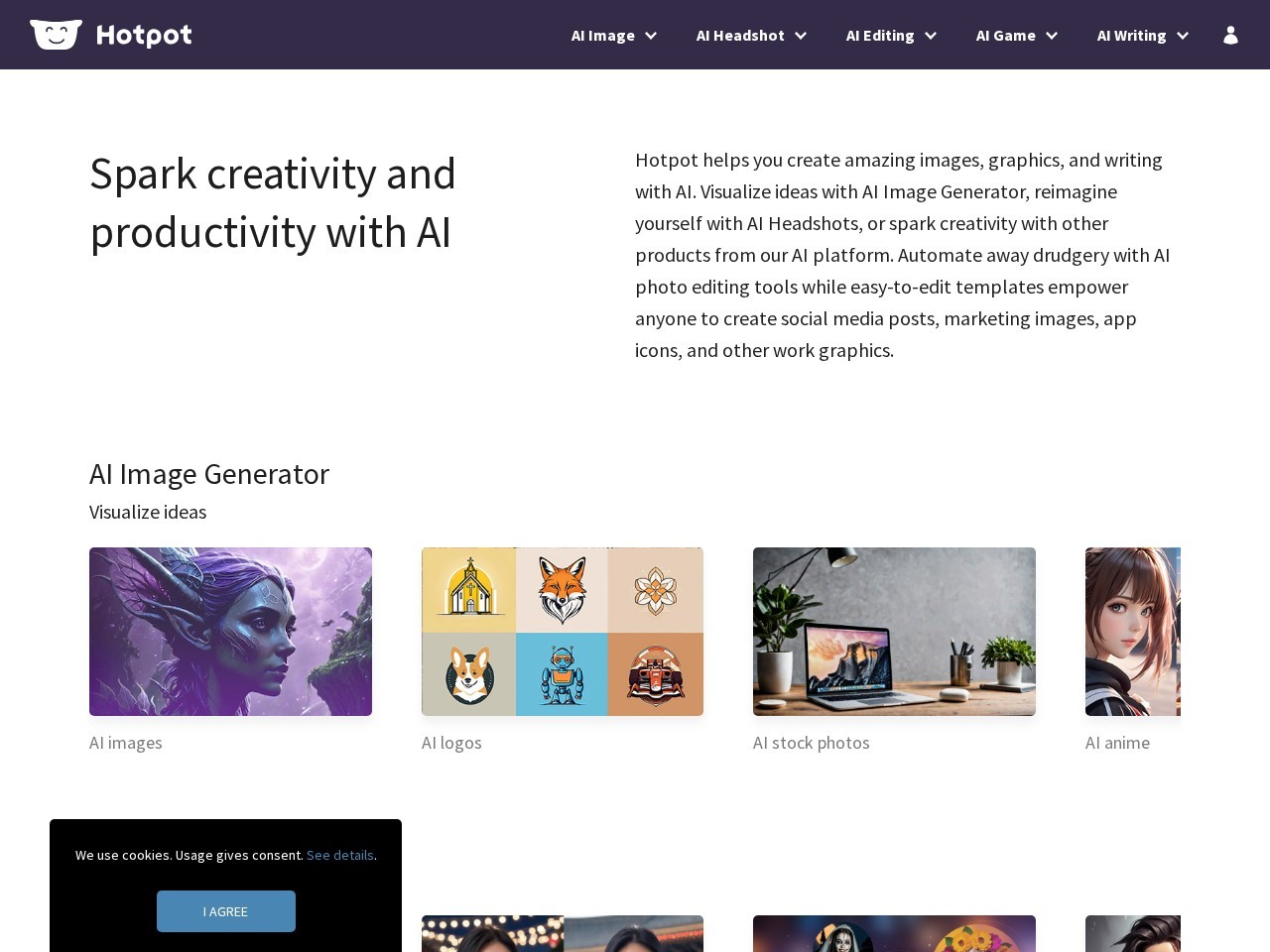 Hotpot AI游戏生成器 – 游戏开发者创建游戏资产的综合工具