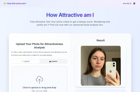 颜值评分-我爱网址导航