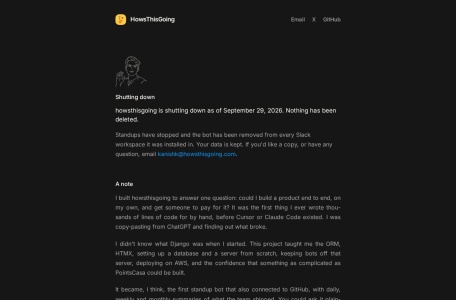 HowsThisGoing