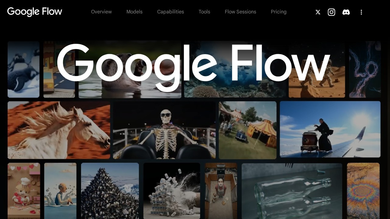 Google Flow AI 创意工作室