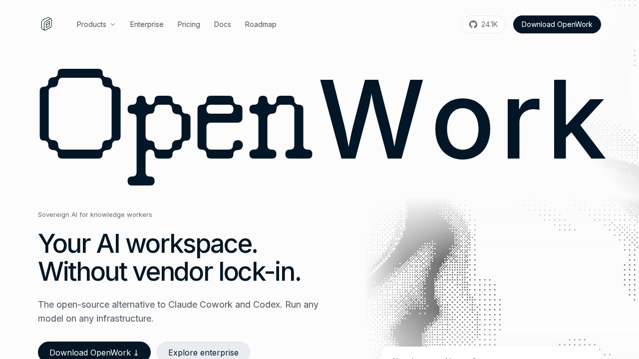 OpenWork — Free, open-source Claude Cowork alternative