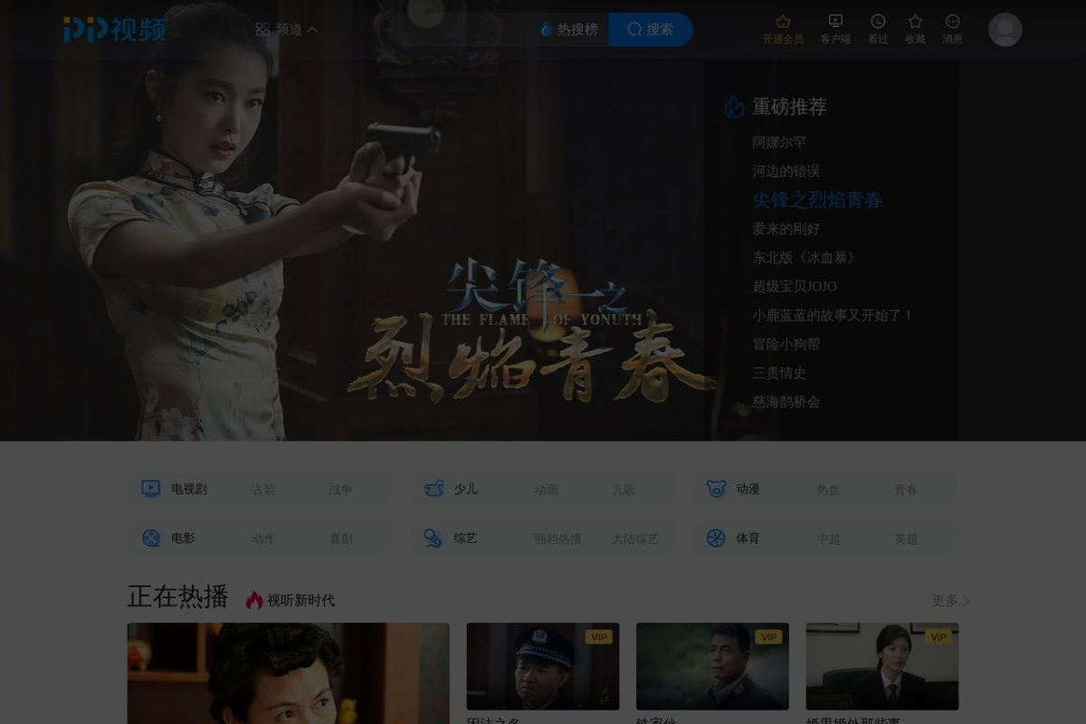 PP视频 站点截图