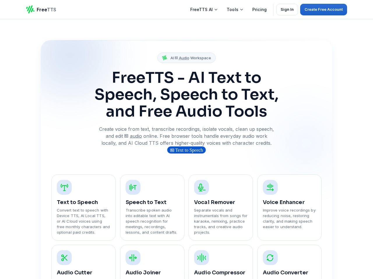 FreeTTS