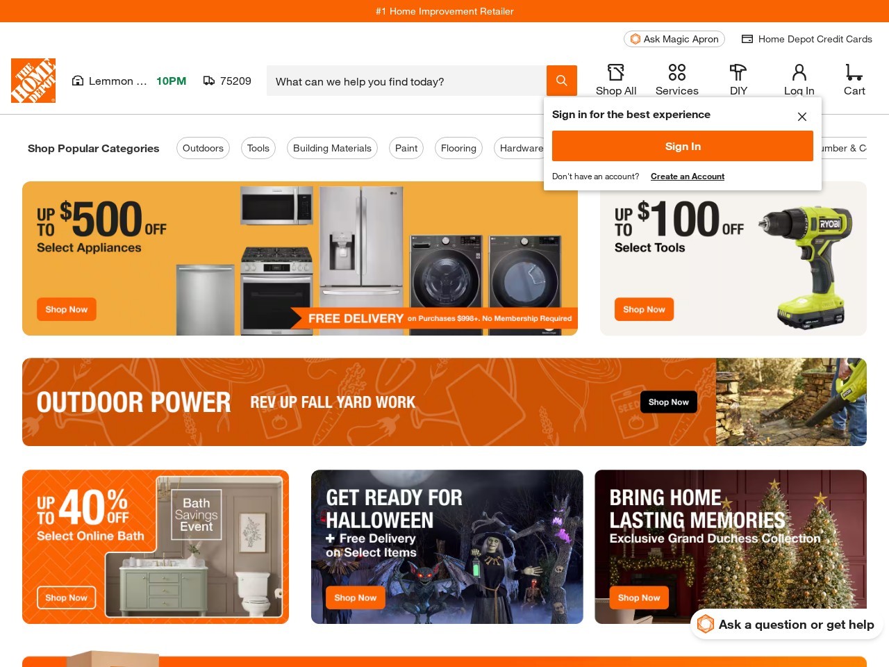 Home Depot 家得宝