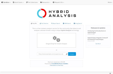 Free Automated Malware Analysis Service