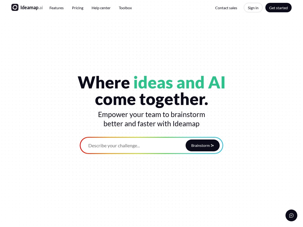 Ideamap-创新的 AI 辅助头脑风暴工具