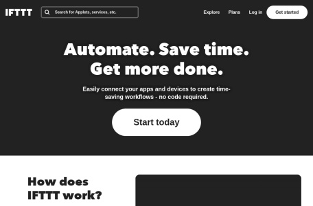 IFTTT-任务自动化_可以连接多个应用程序和设备的自动化工具，用户可以轻松地创建自己的自动化任务，可免费体验