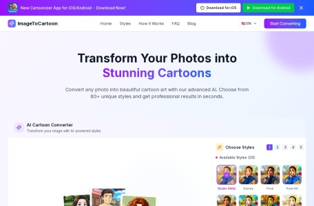 ImagetoCartoon——AI绘画编辑神器