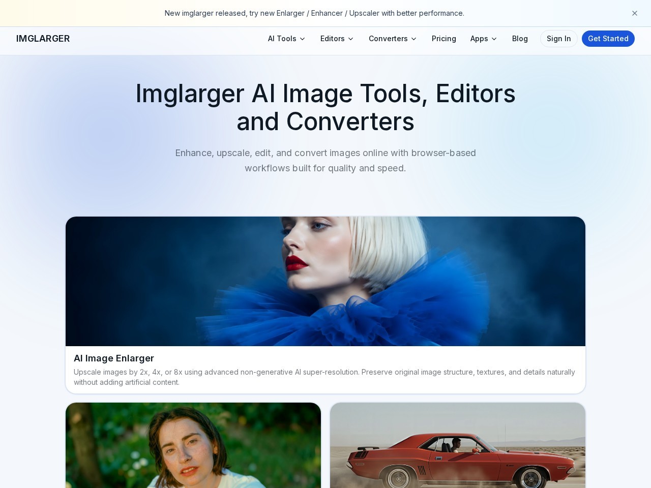 AI Image Enlarger