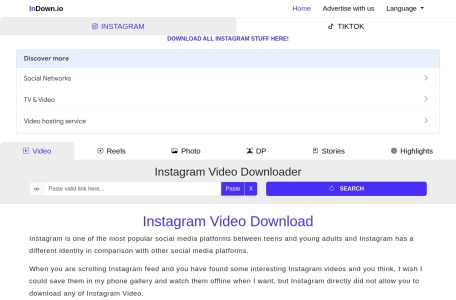 Instagram 视频下载器