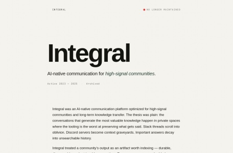 Integral