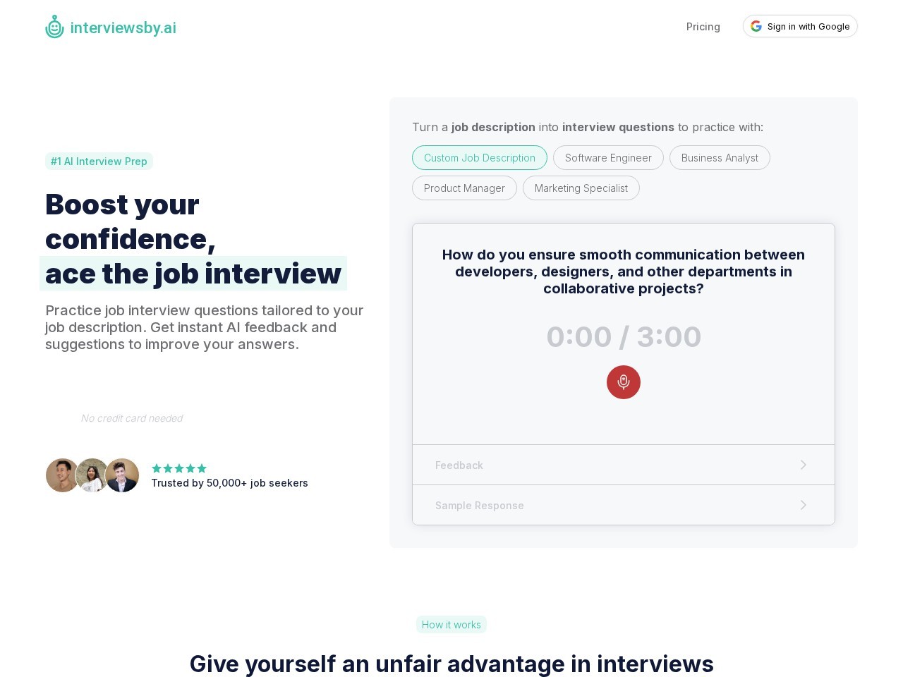 interviewsby.ai – AI模拟面试