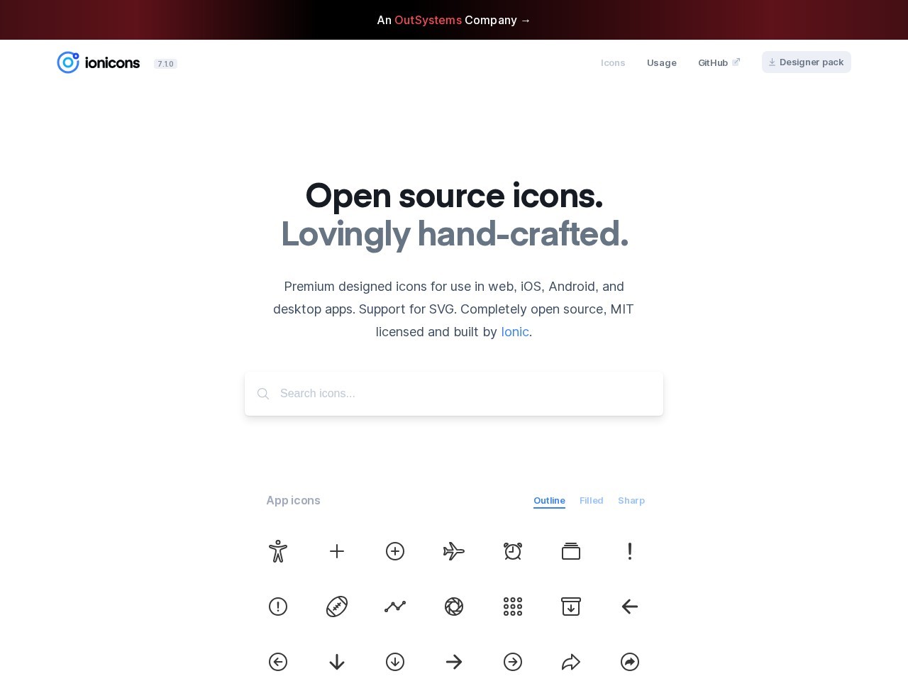 ion icons