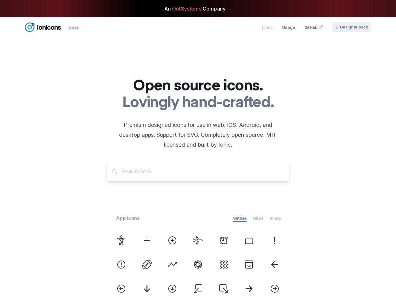 ion icons