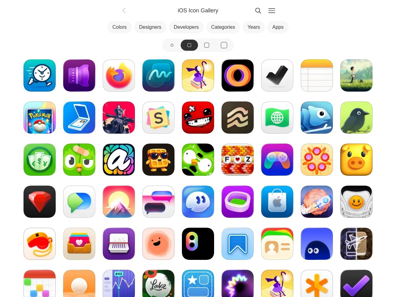 iOS Icon Gallery