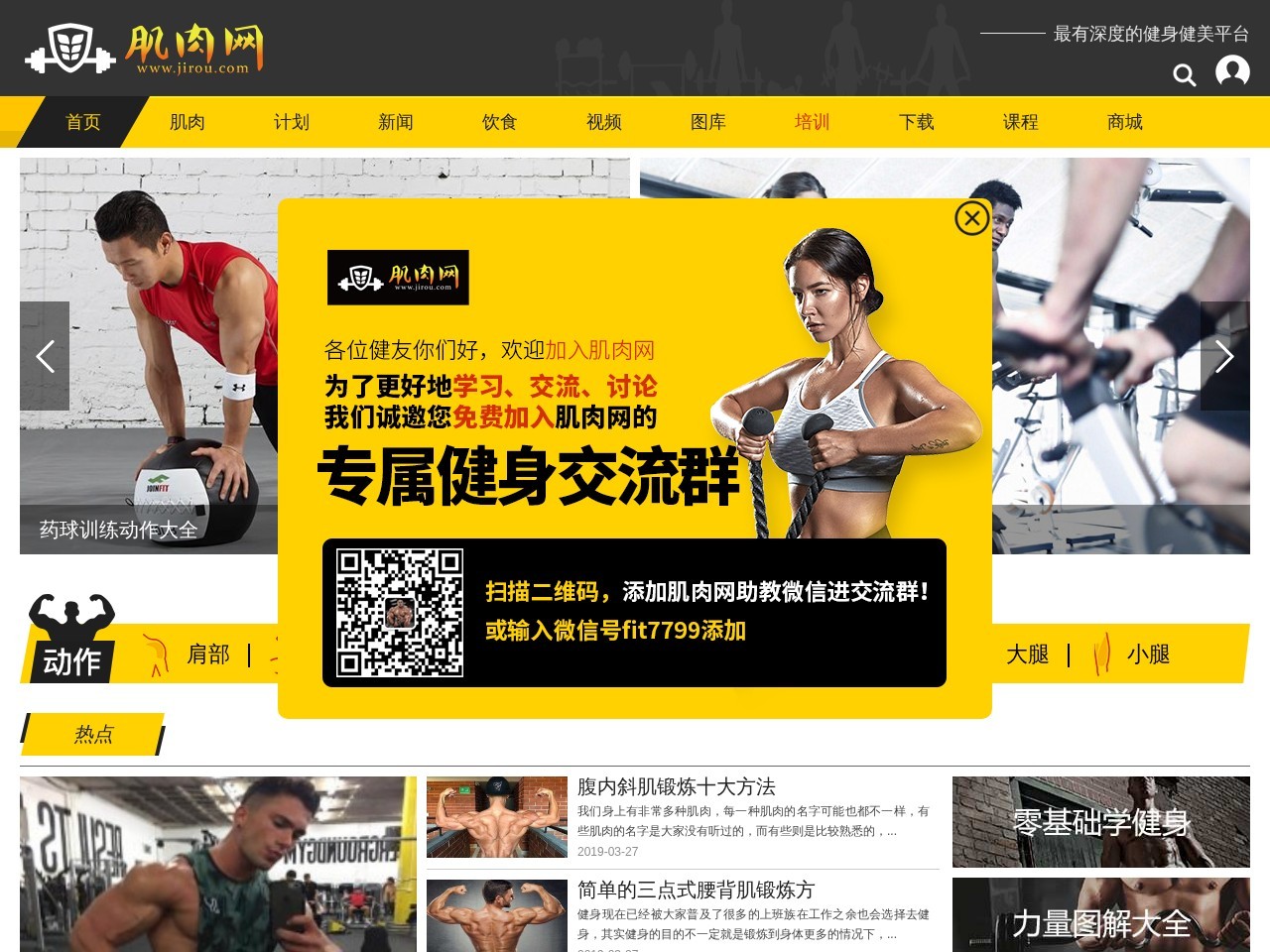 肌肉网站