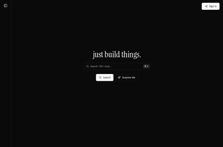 Just Build Things