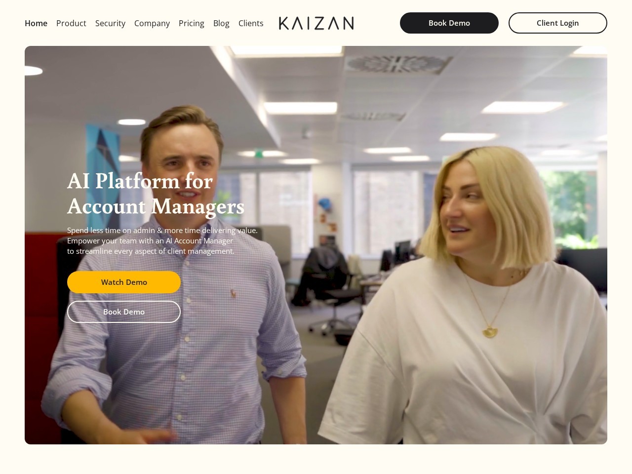 KAIZAN.ai – 全面的客户服务AI平台