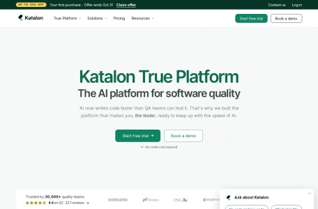 Katalon自动化测试平台