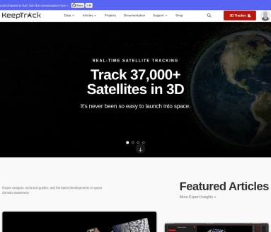 KeepTrack实时卫星追踪
