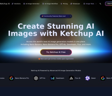 Ketchup AI免费 AI 文生图