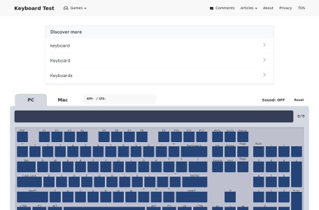 键盘检测工具-我爱网址导航