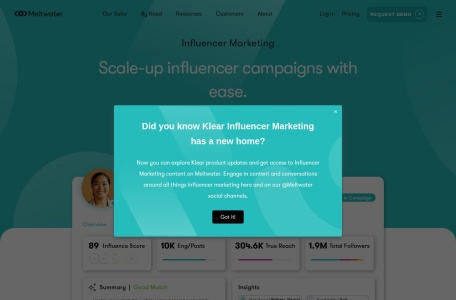 Klear_网红推广工具