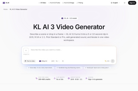 Kling 3.0 AI