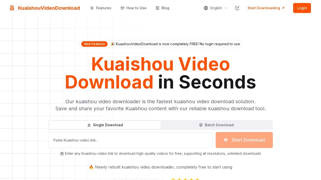 KuaishouVideoDownload