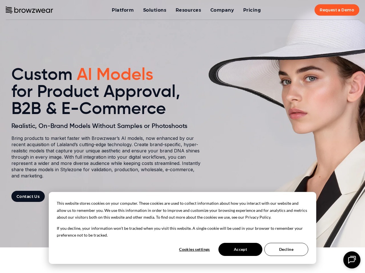 Lalaland AI – AI驱动的数字模特工作室