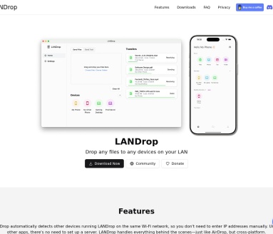 LANDrop