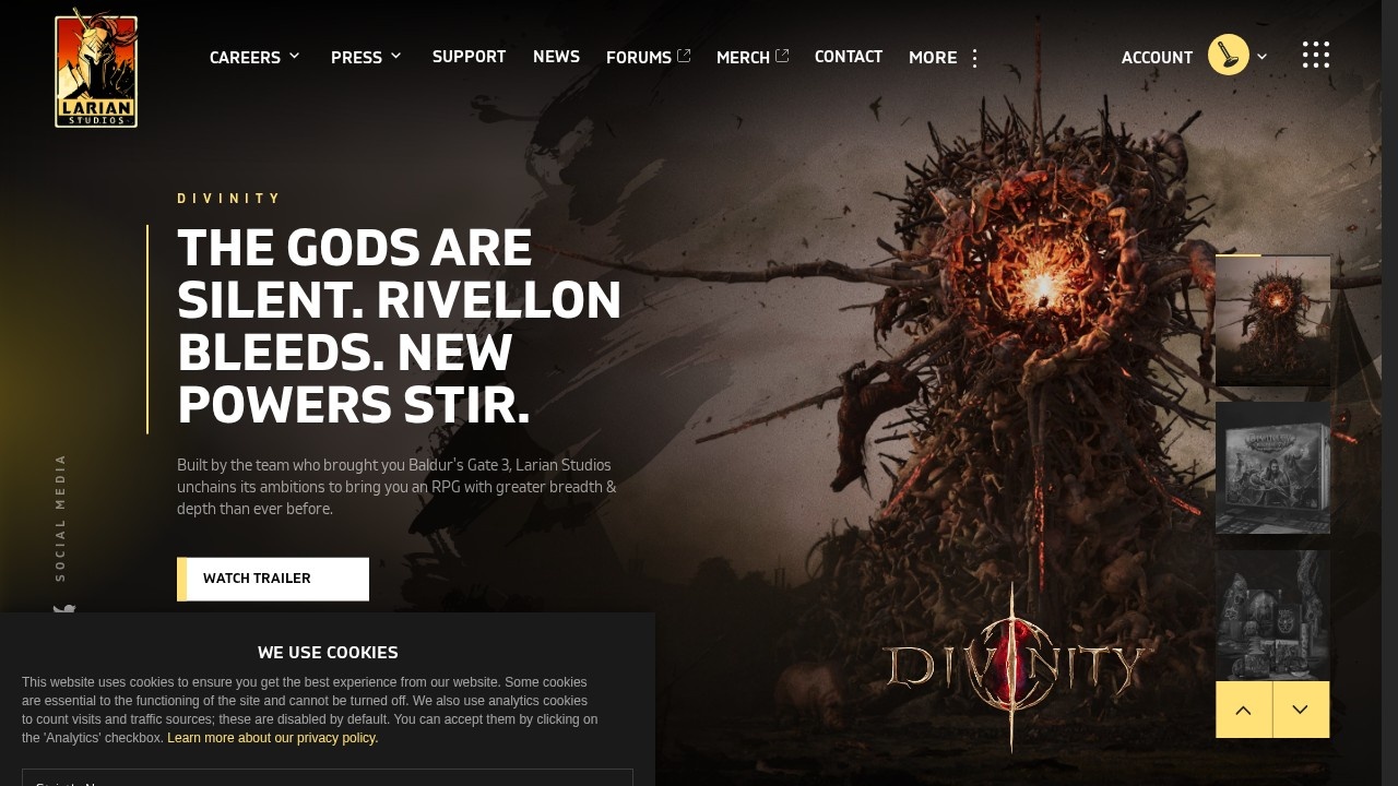 Larian Studios–经典RPG游戏开发