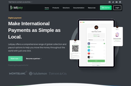 Latipay_新西兰第三方支付收款平台，目前支持人民币,新西兰元等国际主流货币之间的电子支付、转账和汇款服务