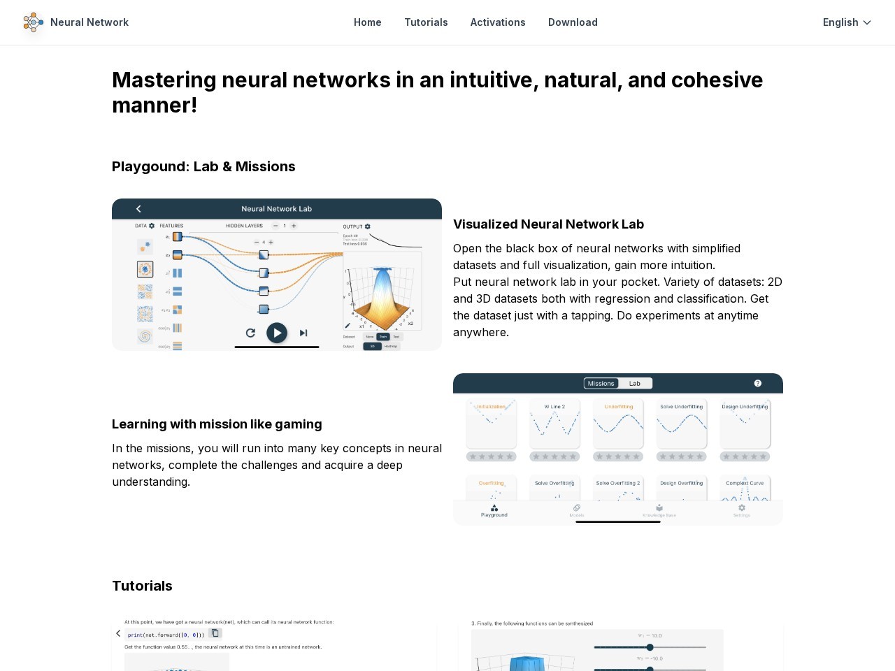 神经网络与深度学习交互式教程