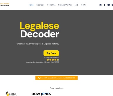 Legalese Decoder