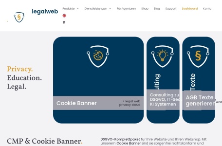 legalweb.io – DSGVO合规与数据隐私管理解决方案
