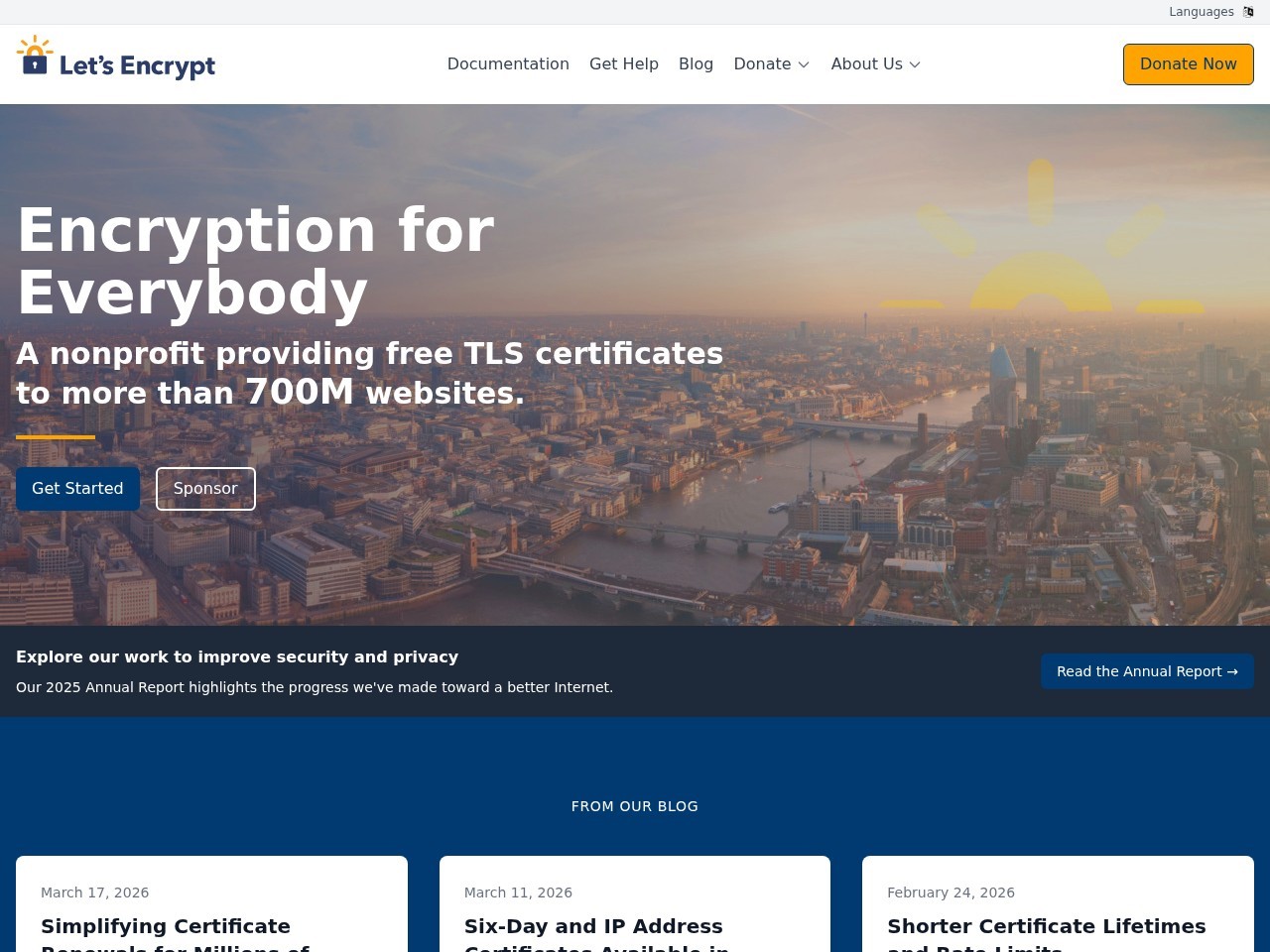 Let’s Encrypt