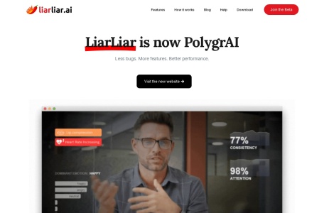 LiarLiar.ai – AI Lie Detector & Heart Rate Monitor