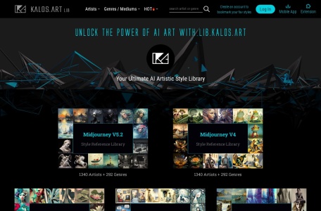 LIB.KALOS.ART  AI绘画关键词库