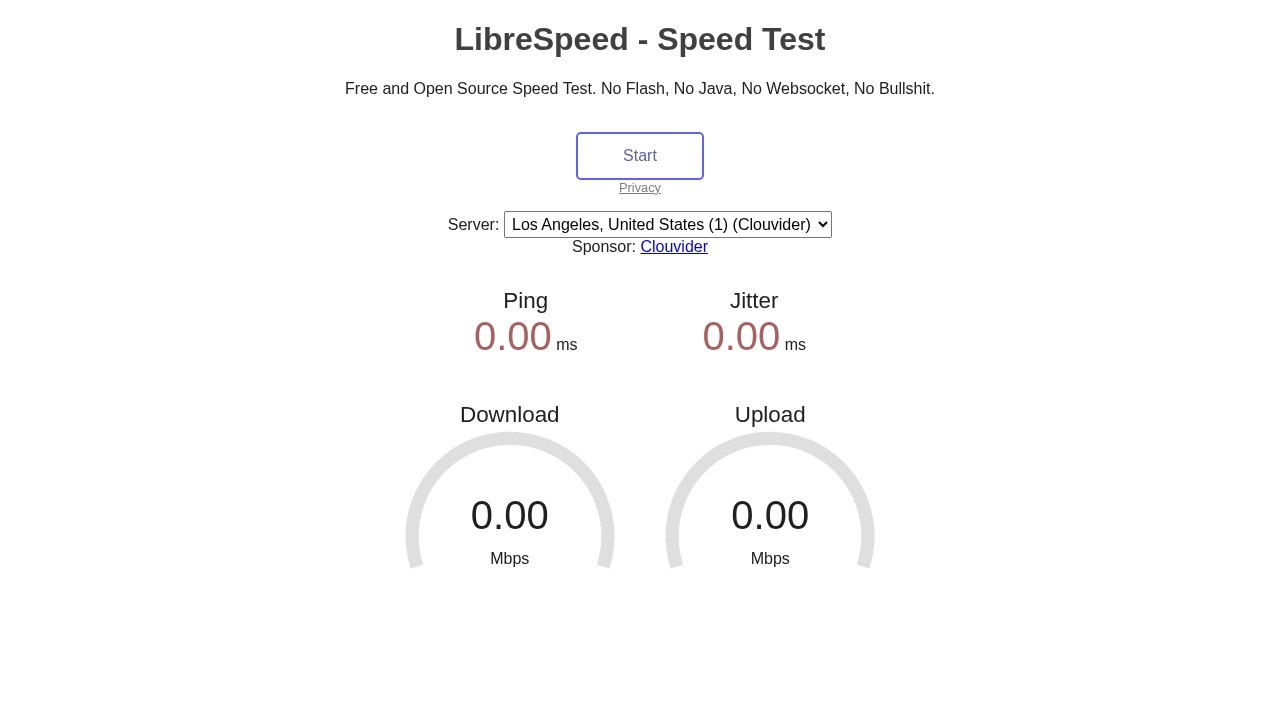 LibreSpeed