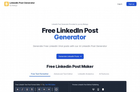 LinkedIn Post Generator AI