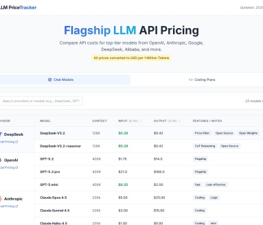 LLM Price Tracker