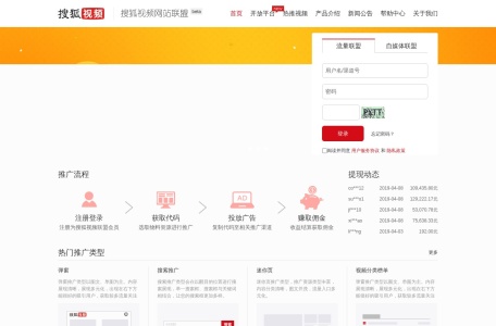 搜狐视频网站联盟